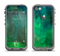 The Vivid Green Sagging Painted Surface Apple iPhone 5c LifeProof Fre Case Skin Set