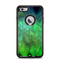 The Vivid Green Sagging Painted Surface Apple iPhone 6 Plus Otterbox Defender Case Skin Set