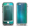 The Vivid Green Watercolor Panel Apple iPhone 5-5s LifeProof Nuud Case Skin Set