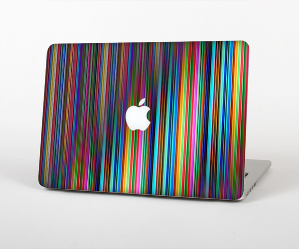 The Vivid Multicolored Stripes Skin Set for the Apple MacBook Pro 15"