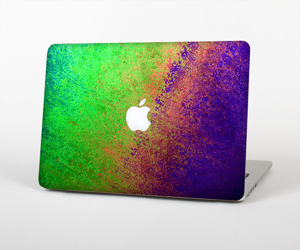 The Vivid Neon Colored Texture Skin Set for the Apple MacBook Pro 13" with Retina Display
