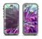 The Vivid Purple Flower Apple iPhone 5c LifeProof Nuud Case Skin Set