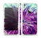 The Vivid Purple Flower Skin Set for the Apple iPhone 5s
