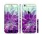 The Vivid Purple Flower Sectioned Skin Series for the Apple iPhone 6