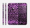 The Vivid Purple Leopard Print Skin for the Apple iPhone 6