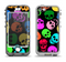 The Vivid Vector Neon Skulls Apple iPhone 5-5s LifeProof Nuud Case Skin Set