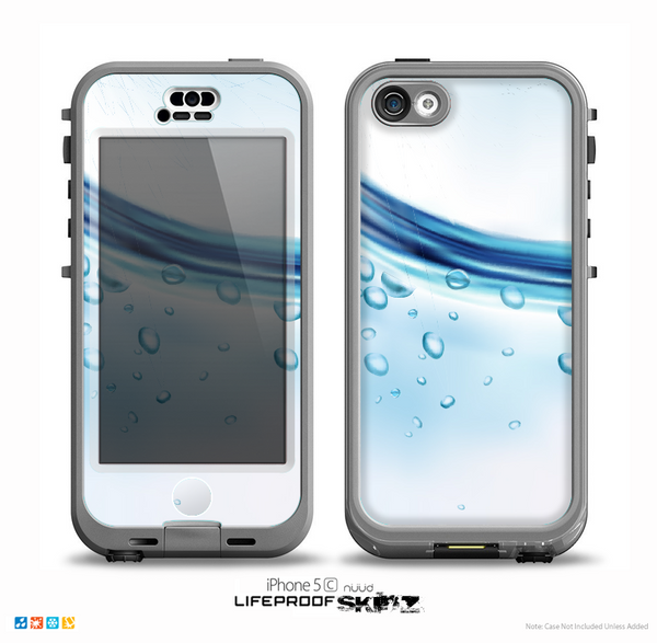 The Vivid Water Layers Skin for the iPhone 5c nüüd LifeProof Case