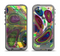The Warped Colorful Layer-Circles Apple iPhone 5c LifeProof Fre Case Skin Set