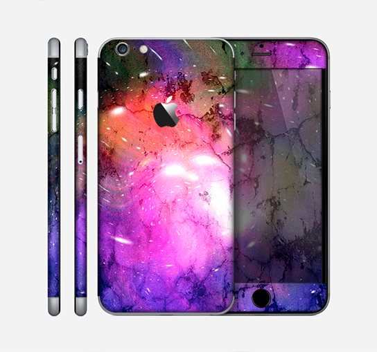 The Warped Neon Color-Splosion Skin for the Apple iPhone 6 Plus