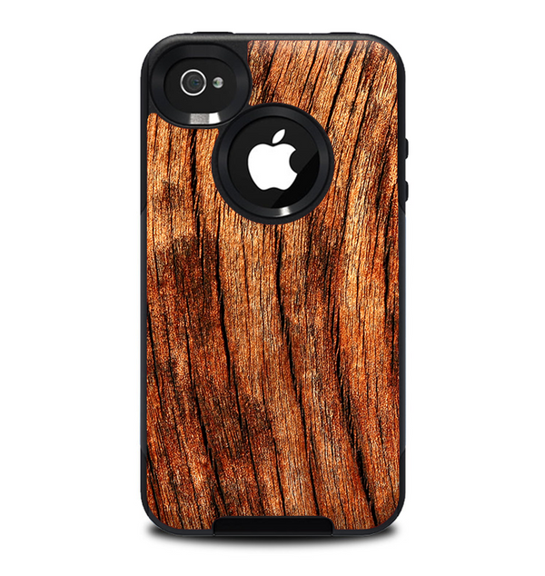 The Warped Wood Skin for the iPhone 4-4s OtterBox Commuter Case