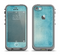 The WaterColor Blue Texture Panel Apple iPhone 5c LifeProof Fre Case Skin Set