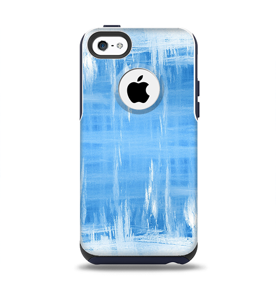 The Water Color Ice Window Apple iPhone 5c Otterbox Commuter Case Skin Set