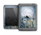 The Watercolor Blue Vintage Flowers Apple iPad Mini LifeProof Fre Case Skin Set
