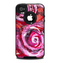 The Watercolor Bright Pink Floral Skin for the iPhone 4-4s OtterBox Commuter Case