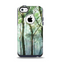 The Watercolor Glowing Sky Forrest Apple iPhone 5c Otterbox Commuter Case Skin Set