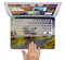 The Watercolor River Scenery Skin Set for the Apple MacBook Pro 13" with Retina Display