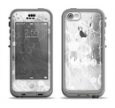 The Watered Floral Glass Apple iPhone 5c LifeProof Nuud Case Skin Set