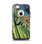 The Watered Peacock Detail Apple iPhone 5c Otterbox Commuter Case Skin Set