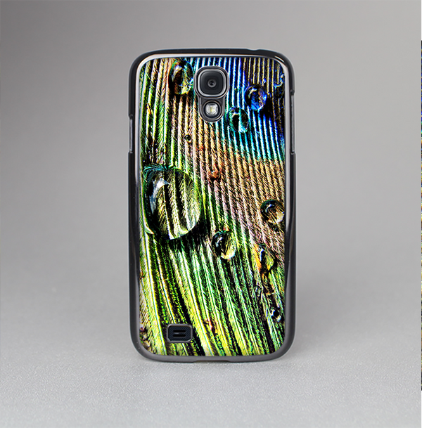 The Watered Peacock Detail Skin-Sert Case for the Samsung Galaxy S4