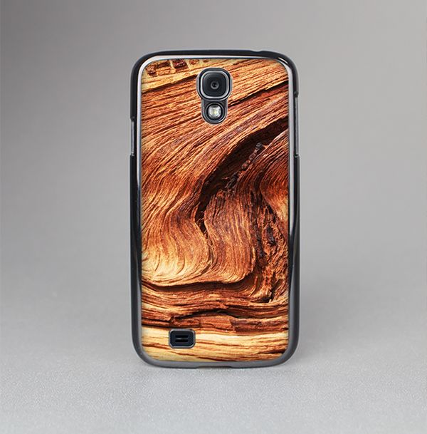 The Wavy Bright Wood Knot Skin-Sert Case for the Samsung Galaxy S4
