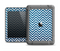The White & Blue Glitter Print Sharp Chevron Apple iPad Air LifeProof Fre Case Skin Set