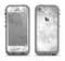 The White Cracked Rock Surface Apple iPhone 5c LifeProof Fre Case Skin Set