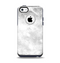 The White Cracked Rock Surface Apple iPhone 5c Otterbox Commuter Case Skin Set