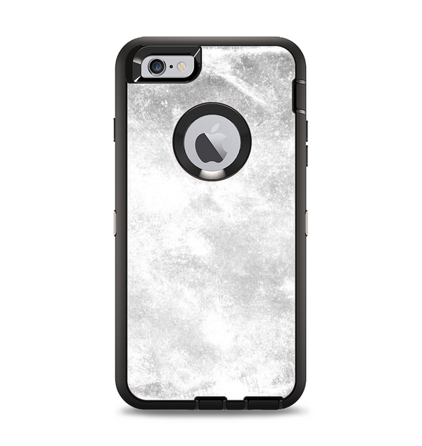 The White Cracked Rock Surface Apple iPhone 6 Plus Otterbox Defender Case Skin Set