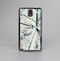 The White Cracked Woven Texture Skin-Sert Case for the Samsung Galaxy Note 3