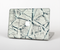 The White Cracked Woven Texture Skin Set for the Apple MacBook Air 11"