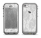 The White Floral Lace Apple iPhone 5c LifeProof Fre Case Skin Set