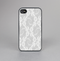 The White Floral Lace Skin-Sert Case for the Apple iPhone 4-4s