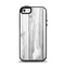 The White & Gray Wood Planks Apple iPhone 5-5s Otterbox Symmetry Case Skin Set