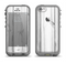 The White & Gray Wood Planks Apple iPhone 5c LifeProof Fre Case Skin Set