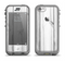 The White & Gray Wood Planks Apple iPhone 5c LifeProof Nuud Case Skin Set