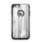 The White & Gray Wood Planks Apple iPhone 6 Plus Otterbox Commuter Case Skin Set