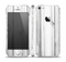The White & Gray Wood Planks Skin Set for the Apple iPhone 5