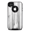 The White & Gray Wood Planks Skin for the iPhone 4-4s OtterBox Commuter Case