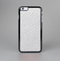 The White Leather Texture Skin-Sert Case for the Apple iPhone 6