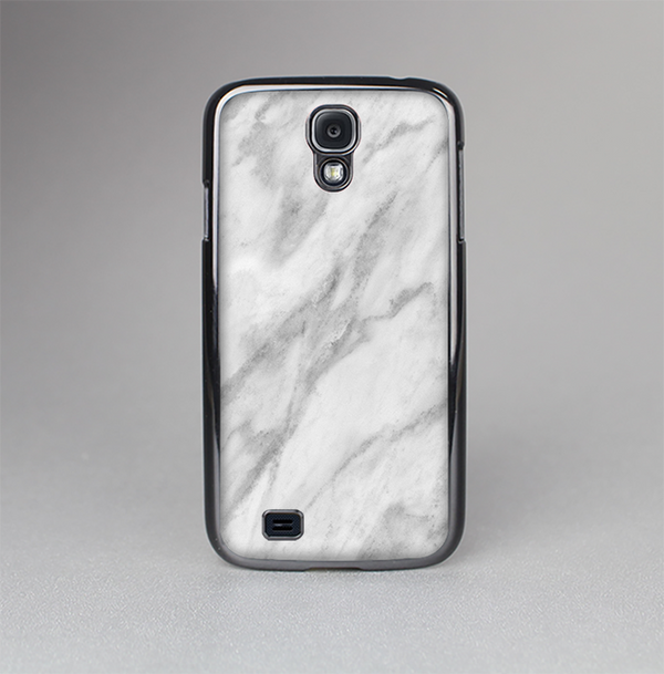 The White Marble Surface Skin-Sert Case for the Samsung Galaxy S4