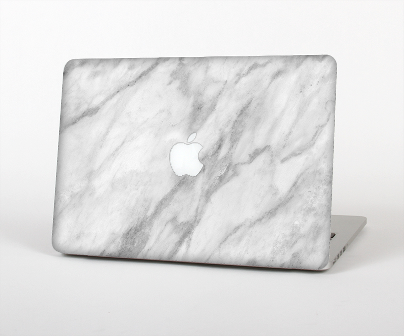 The White Marble Surface Skin Set for the Apple MacBook Pro 15"