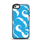 The White Mustaches with blue background Apple iPhone 5-5s Otterbox Symmetry Case Skin Set