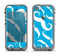 The White Mustaches with blue background Apple iPhone 5c LifeProof Fre Case Skin Set