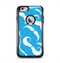 The White Mustaches with blue background Apple iPhone 6 Plus Otterbox Commuter Case Skin Set