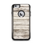 The White Painted Aged Wood Planks Apple iPhone 6 Plus Otterbox Commuter Case Skin Set
