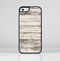 The White Painted Aged Wood Planks Skin-Sert Case for the Apple iPhone 5c