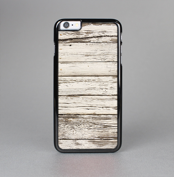 The White Painted Aged Wood Planks Skin-Sert Case for the Apple iPhone 6