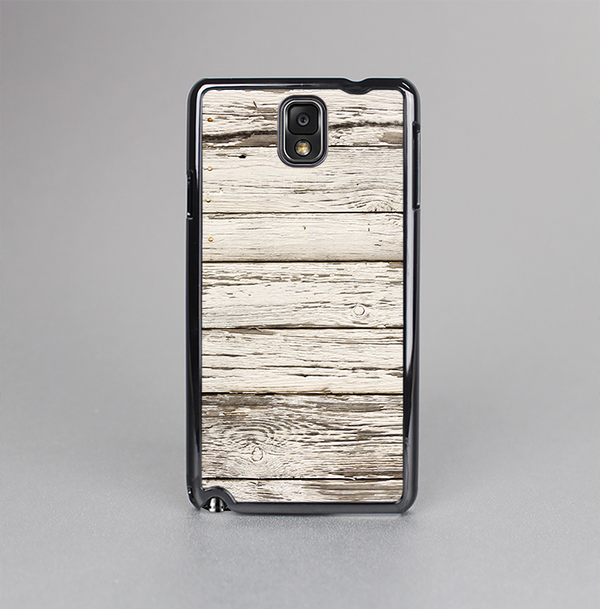 The White Painted Aged Wood Planks Skin-Sert Case for the Samsung Galaxy Note 3