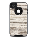 The White Painted Aged Wood Planks Skin for the iPhone 4-4s OtterBox Commuter Case