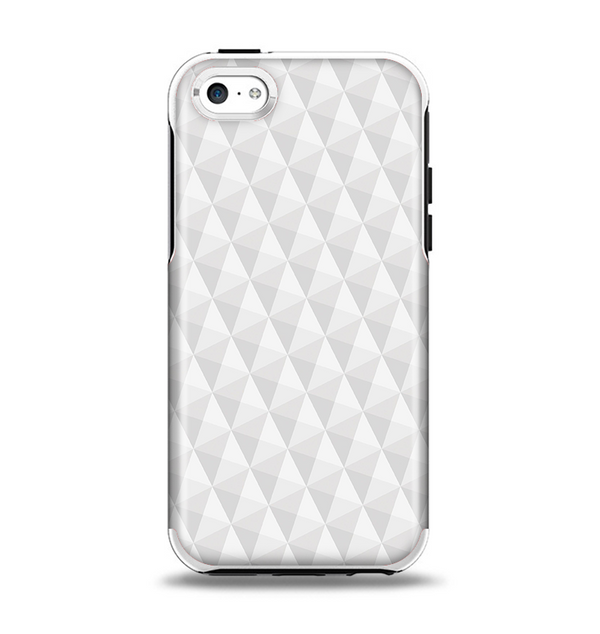 The White Studded Seamless Pattern Apple iPhone 5c Otterbox Symmetry Case Skin Set